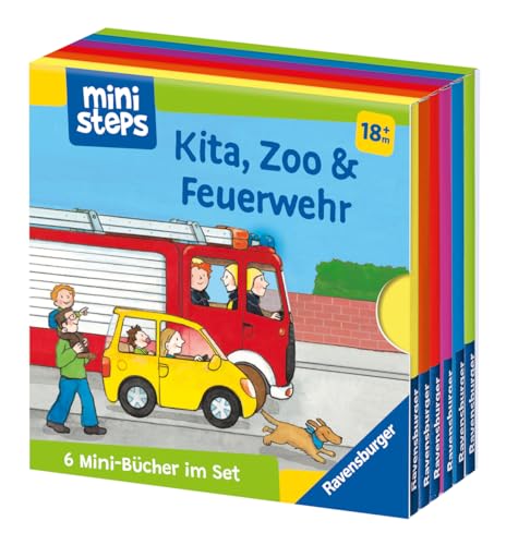 ministeps: Mein erster Bücher-Würfel: Kita, Zoo und Feuerwehr (Bücher-Set) (ministeps Bücher) von Ravensburger Verlag GmbH